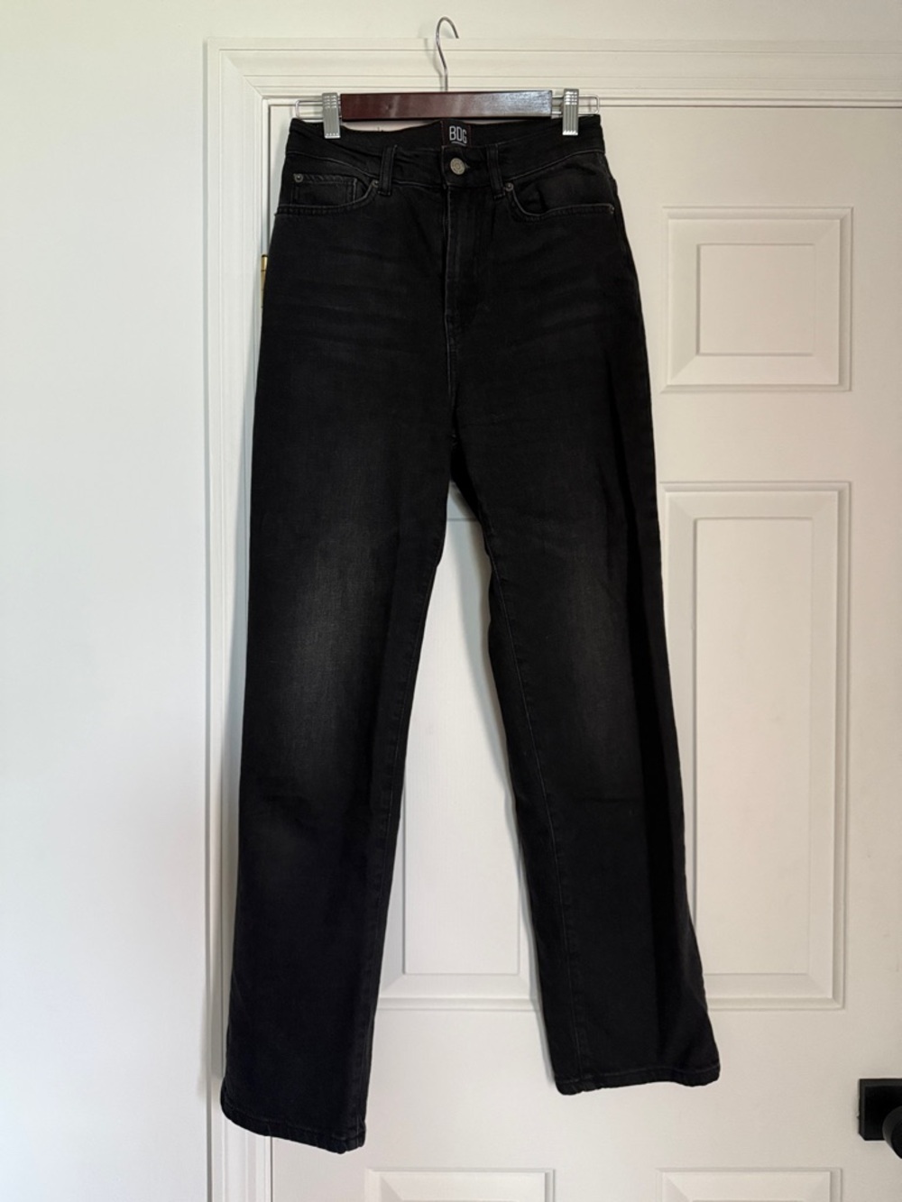 Urban Outfitters BDG Black High-Waist Wide Leg Jeans